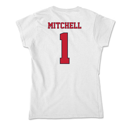 St. Johns - NCAA Men's Basketball : Dillon Mitchell - Soft Style Women’s T-Shirt-1
