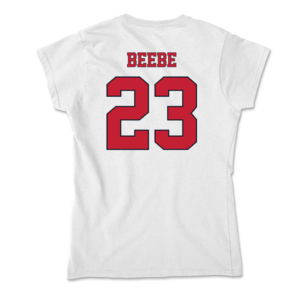 St. Johns - NCAA Baseball : Jared Beebe - Soft Style Women’s T-Shirt-1