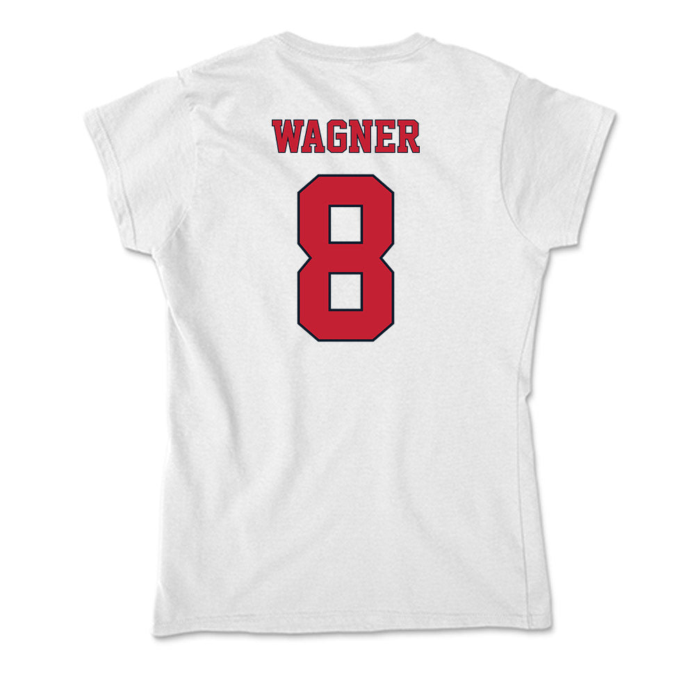 St. Johns - NCAA Women's Basketball : Shaulana Wagner - Soft Style Women’s T-Shirt-1