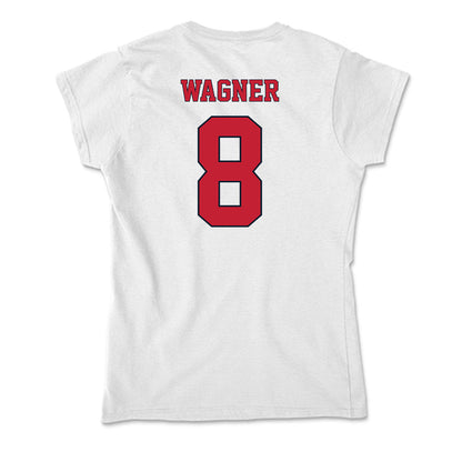 St. Johns - NCAA Women's Basketball : Shaulana Wagner - Soft Style Women’s T-Shirt-1