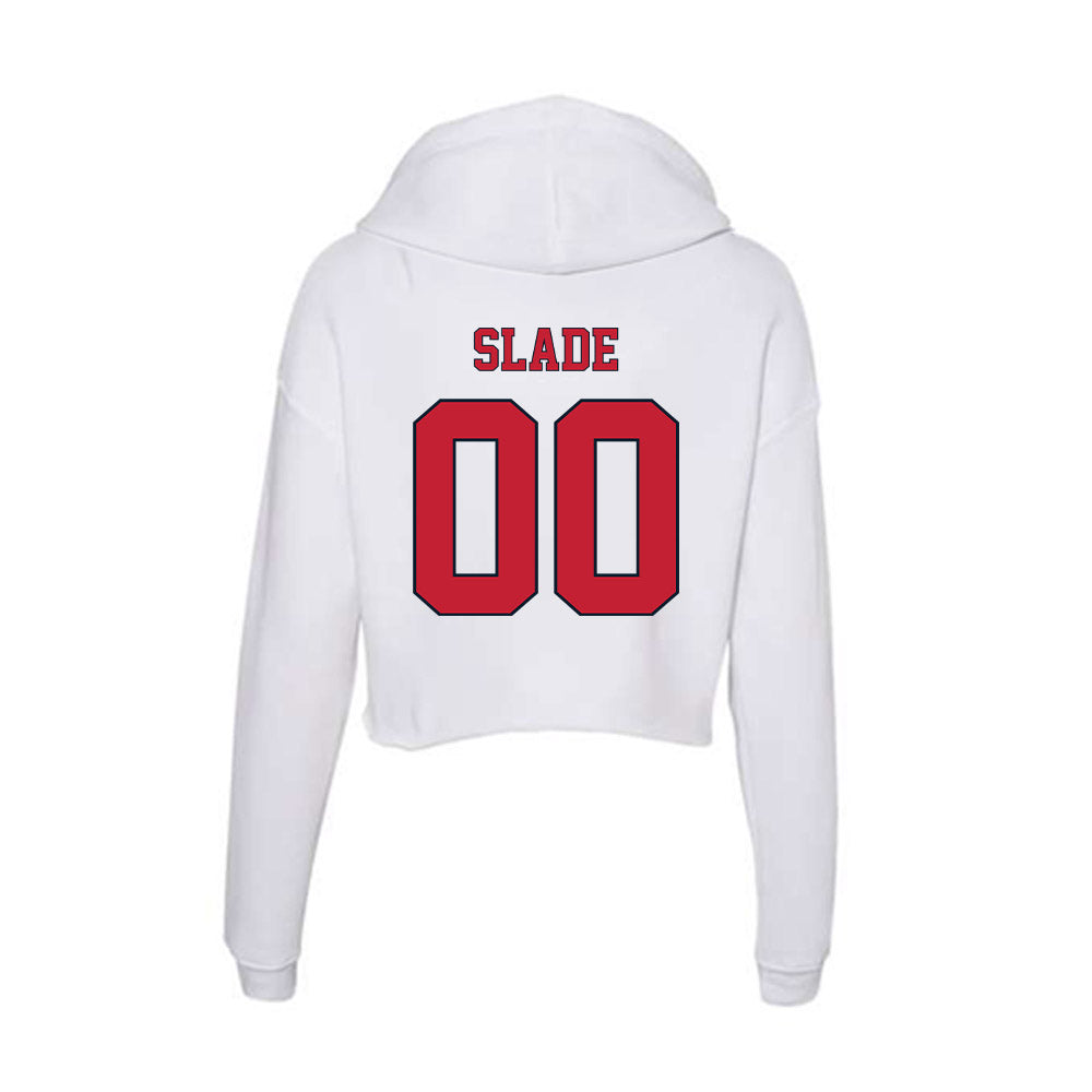 St. Johns - NCAA Softball : London Slade - Women's Crop Fleece Hoodie-1