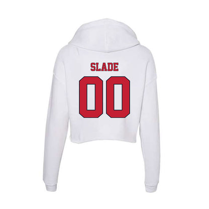St. Johns - NCAA Softball : London Slade - Women's Crop Fleece Hoodie-1