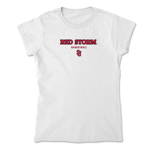 St. Johns - NCAA Men's Basketball : Sadiku Ayo - Soft Style Women’s T-Shirt-0