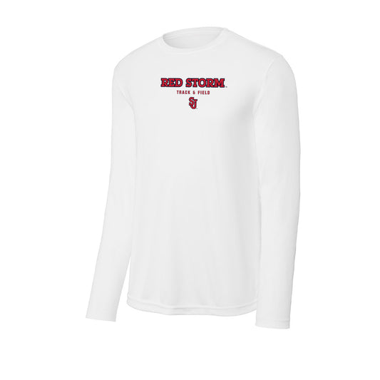 St. Johns - NCAA Women's Track & Field : Jade Dockery - Activewear Long Sleeve T-Shirt-0