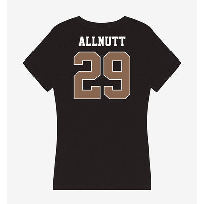 Coastal Carolina - NCAA Women's Lacrosse : reese Allnutt - Women's V-Neck T-Shirt-1