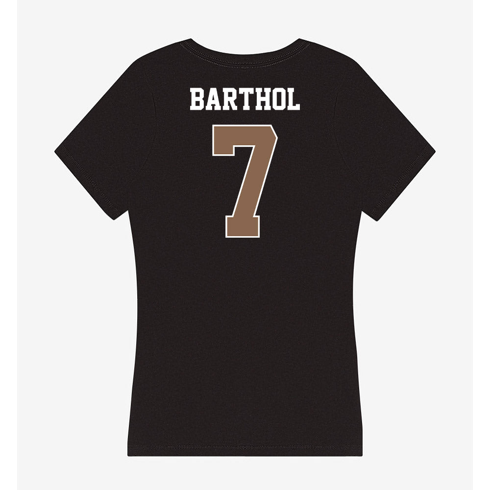 Coastal Carolina - NCAA Baseball : Blake Barthol - Women's V-Neck T-Shirt-1