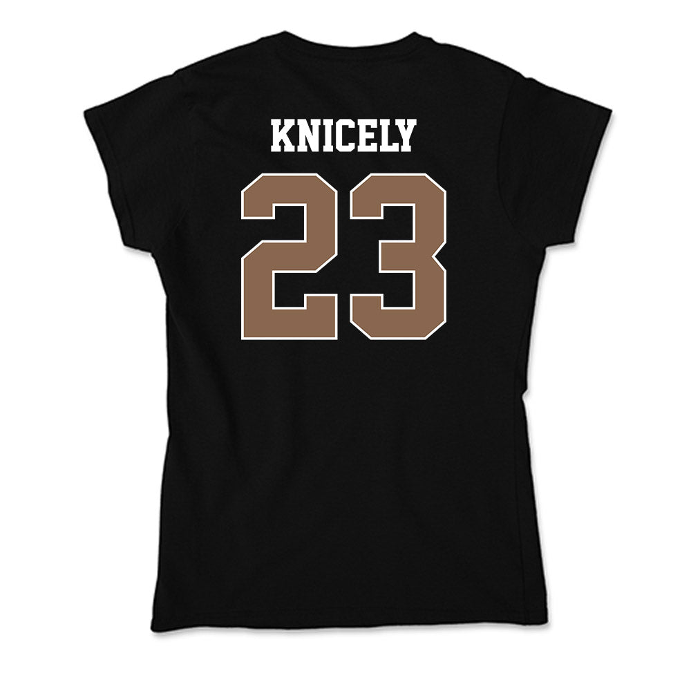Coastal Carolina - NCAA Football : Dom Knicely - Soft Style Women’s T-Shirt-1