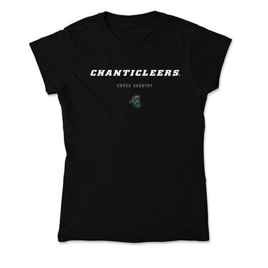 Coastal Carolina - NCAA Men's Cross Country : Adam Groves - Soft Style Women’s T-Shirt-0