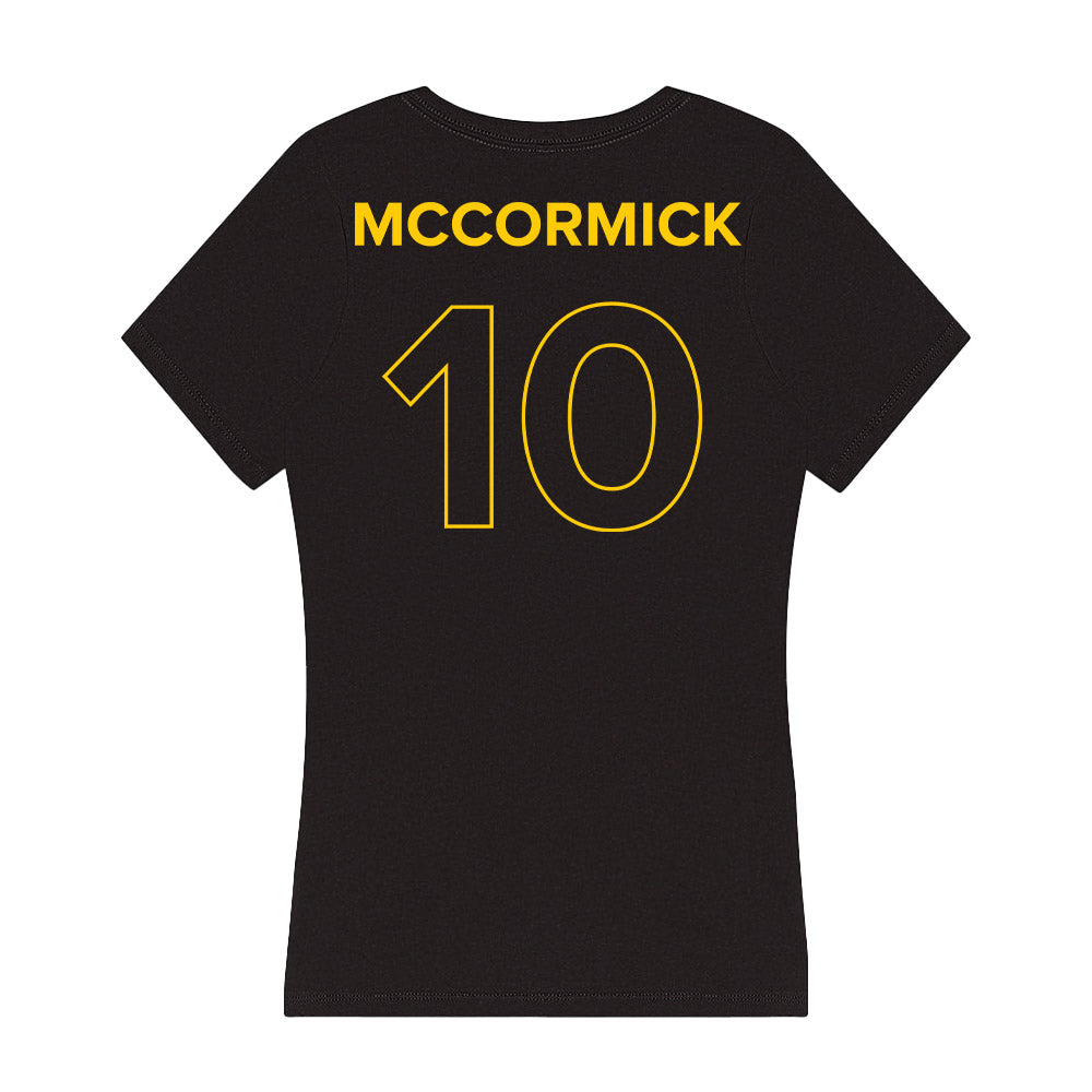 Towson - NCAA Women's Lacrosse : Katie McCormick - Women's V-Neck T-Shirt-1