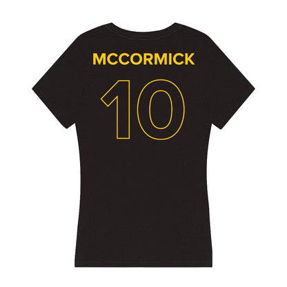 Towson - NCAA Women's Lacrosse : Katie McCormick - Women's V-Neck T-Shirt-1