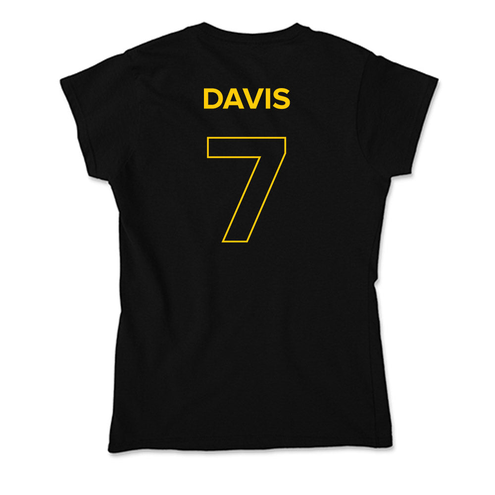 Towson - NCAA Football : Carlos Davis - Soft Style Women’s T-Shirt-1