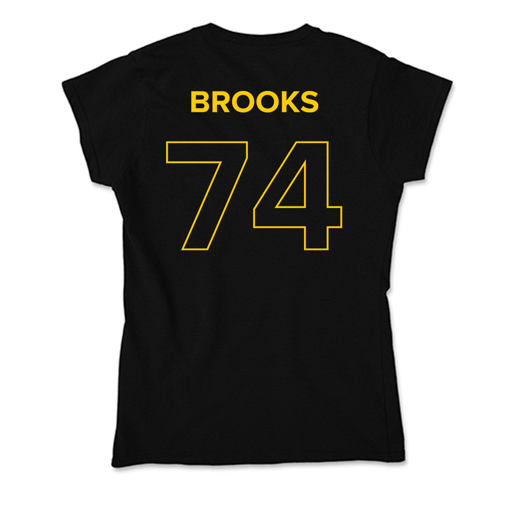Towson - NCAA Football : KJ Brooks - Soft Style Women’s T-Shirt-1