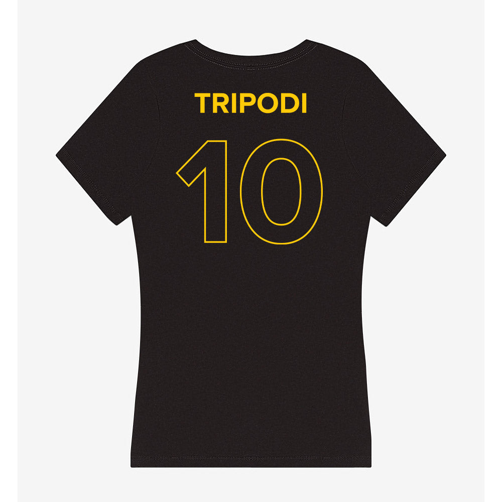 Towson - NCAA Women's Field Hockey : Gianna Tripodi - Women's V-Neck T-Shirt-1
