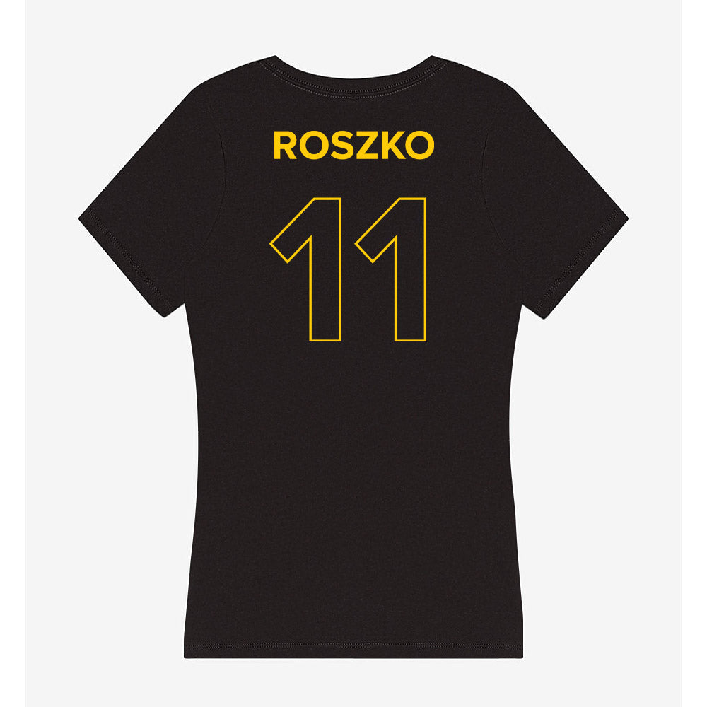 Towson - NCAA Women's Lacrosse : Katie Roszko - Women's V-Neck T-Shirt-1