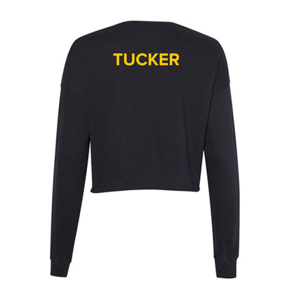 Towson - NCAA Women's Track & Field : Maya Tucker - Women's Cropped Crew Fleece-1