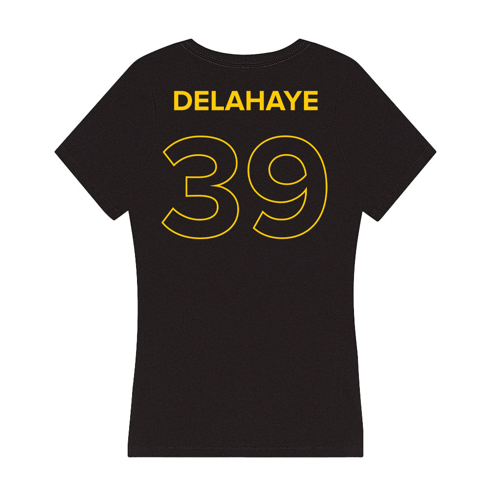 Towson - NCAA Women's Lacrosse : Hannah Delahaye - Women's V-Neck T-Shirt-1