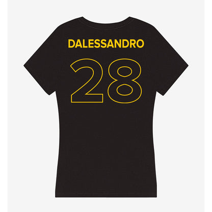 Towson - NCAA Baseball : Maximus DAlessandro - Women's V-Neck T-Shirt-1