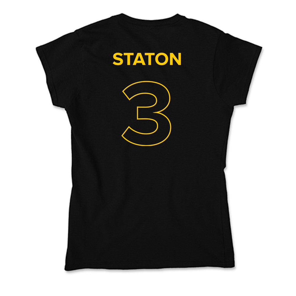 Towson - NCAA Women's Basketball : Anasia Staton - Soft Style Women’s T-Shirt-1