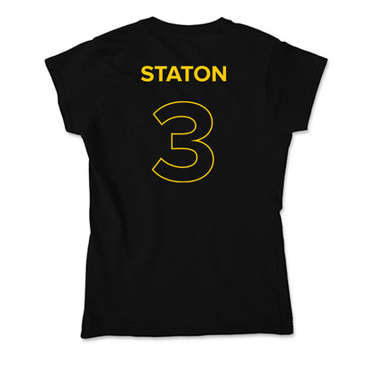 Towson - NCAA Women's Basketball : Anasia Staton - Soft Style Women’s T-Shirt-1