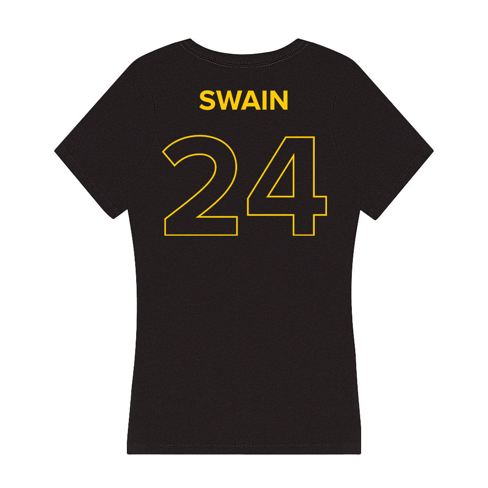 Towson - NCAA Football : Mike Swain - Women's V-Neck T-Shirt-1