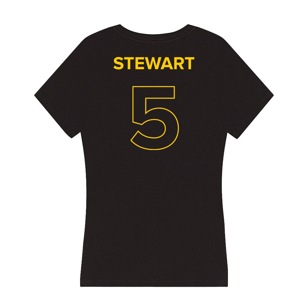 Towson - NCAA Women's Volleyball : Sydney Stewart - Women's V-Neck T-Shirt-1