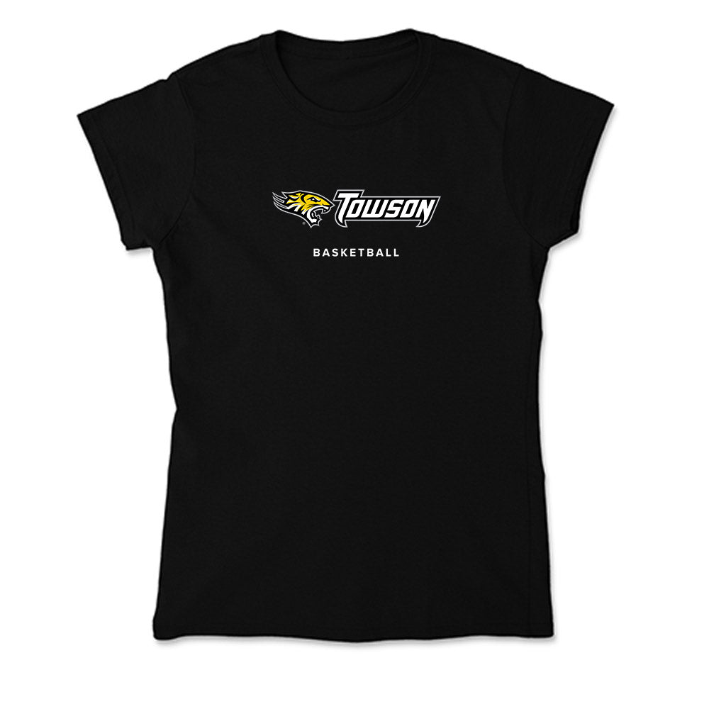 Towson - NCAA Women's Basketball : Gabby Scott - Soft Style Women’s T-Shirt-0