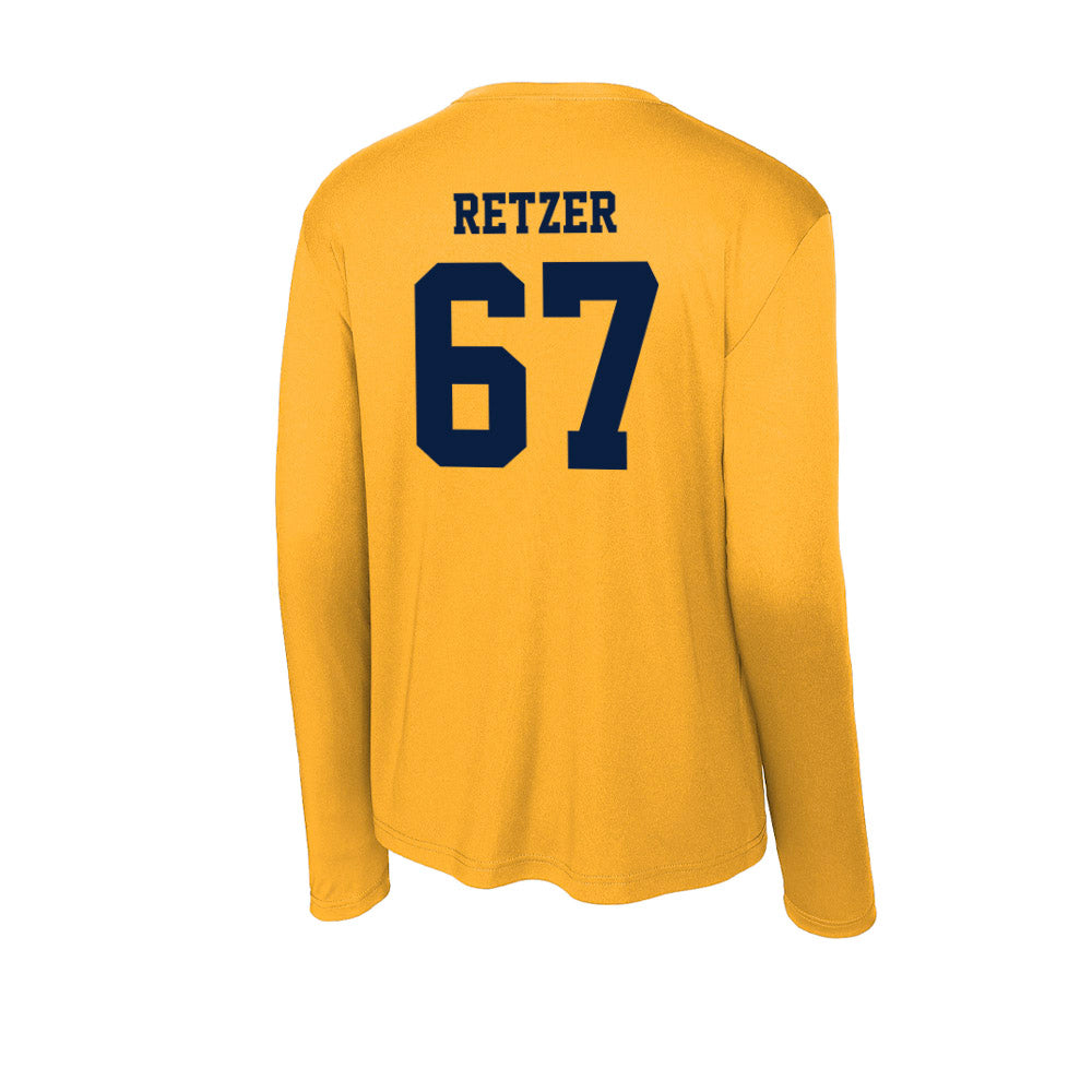 AU - NCAA Football : Ryan Retzer - Activewear Long Sleeve T-Shirt-1