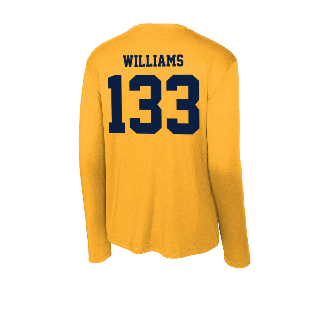AU - NCAA Wrestling : Bentley Williams - Activewear Long Sleeve T-Shirt-1