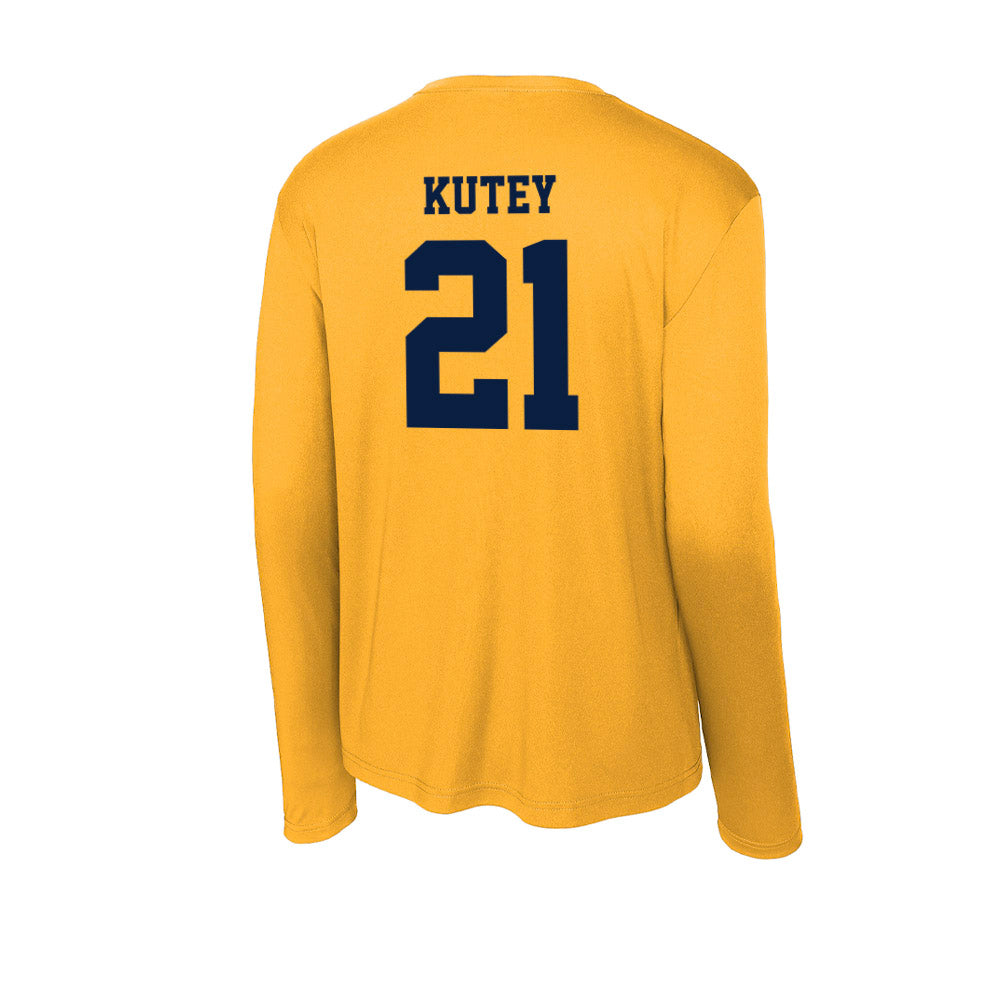 AU - NCAA Women's Volleyball : Jazmen Kutey - Activewear Long Sleeve T-Shirt-1