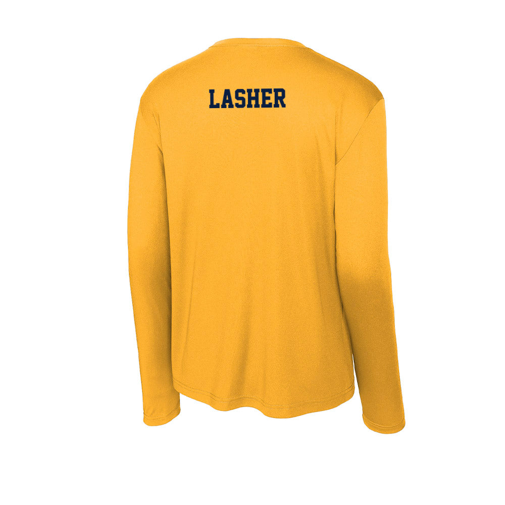 AU - NCAA Men's Swimming & Diving : Henry Lasher - Activewear Long Sleeve T-Shirt-1