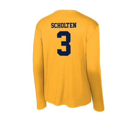 AU - NCAA Football : Sam Scholten - Activewear Long Sleeve T-Shirt