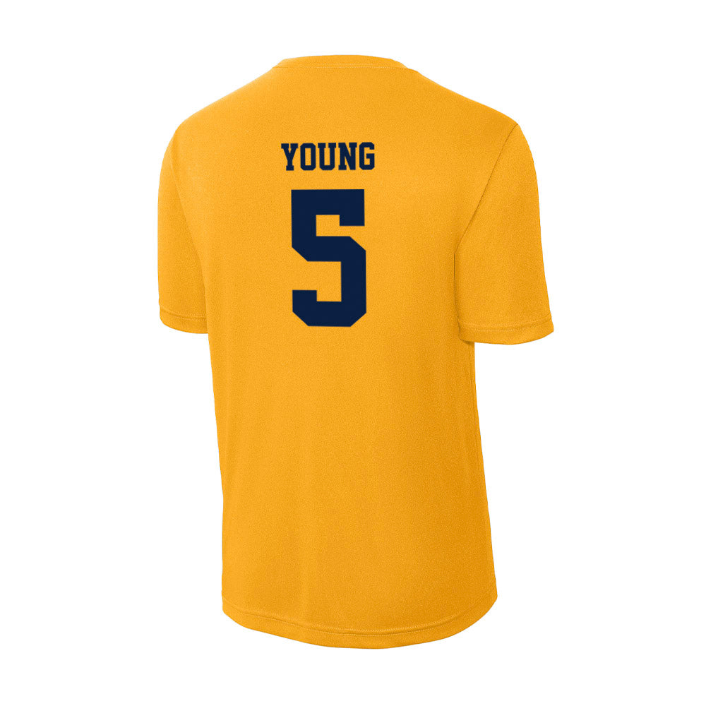 AU - NCAA Men's Ice Hockey : Easton Young - Activewear T-Shirt-1