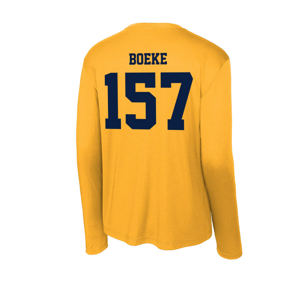 AU - NCAA Wrestling : Kyle Boeke - Activewear Long Sleeve T-Shirt-1