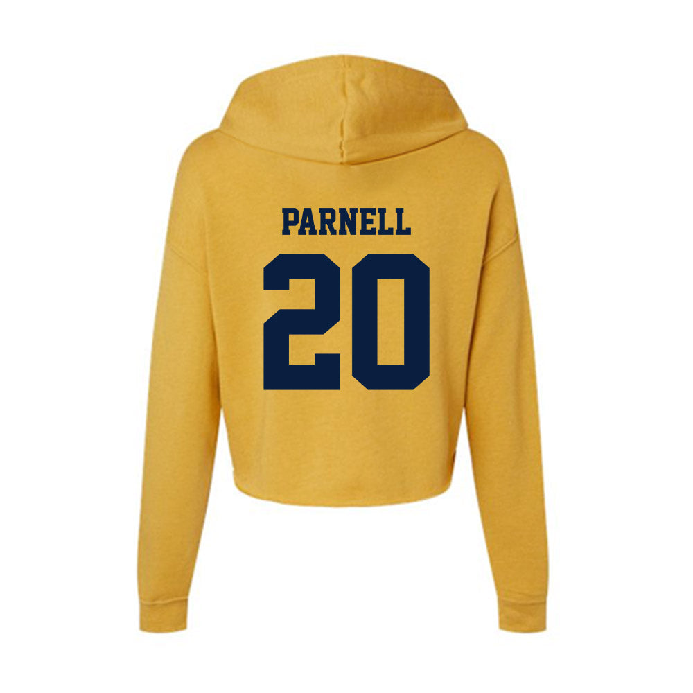 AU - NCAA Women's Soccer : Audrey Parnell - Women's Crop Fleece Hoodie-1