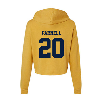 AU - NCAA Women's Soccer : Audrey Parnell - Women's Crop Fleece Hoodie-1