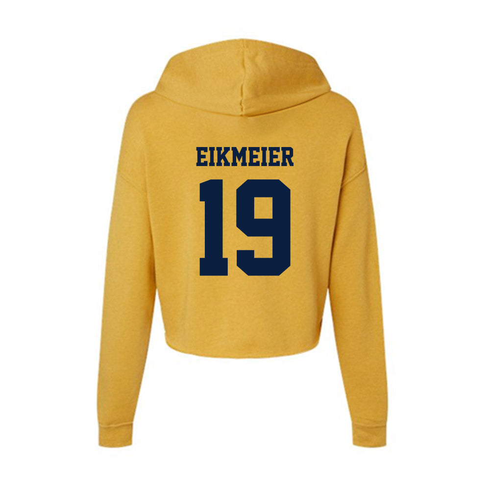 AU - NCAA Baseball : Kobe Eikmeier - Women's Crop Fleece Hoodie-1