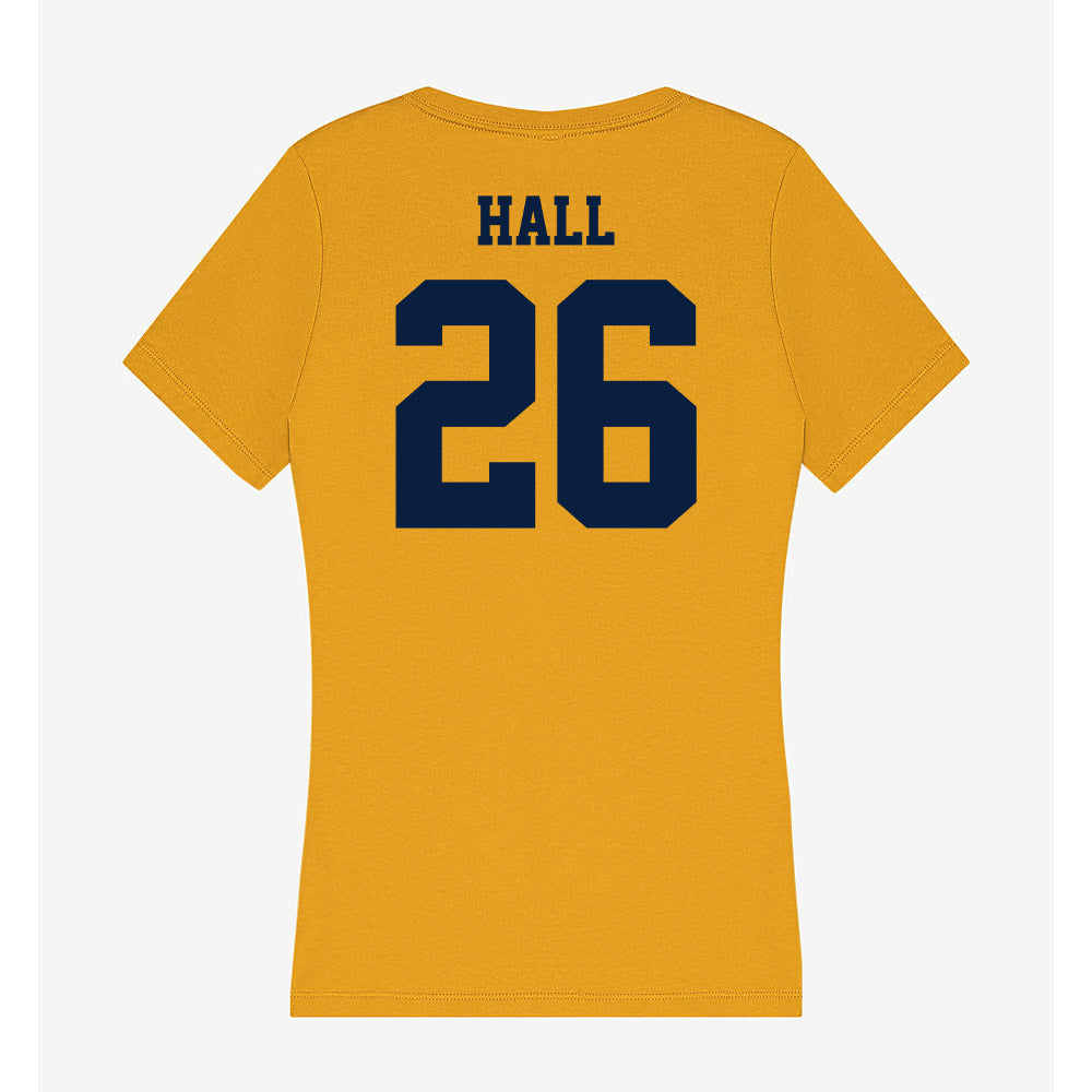 AU - NCAA Women's Soccer : Karsyn Hall - Women's V-Neck T-Shirt-1