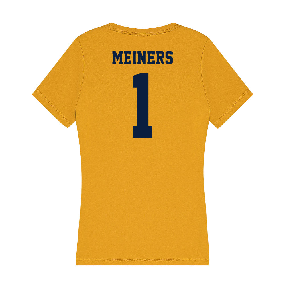 AU - NCAA Baseball : Tate Meiners - Women's V-Neck T-Shirt-1