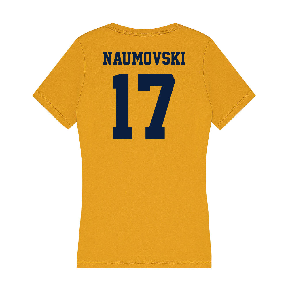 AU - NCAA Men's Ice Hockey : Ryan Naumovski - Women's V-Neck T-Shirt-1