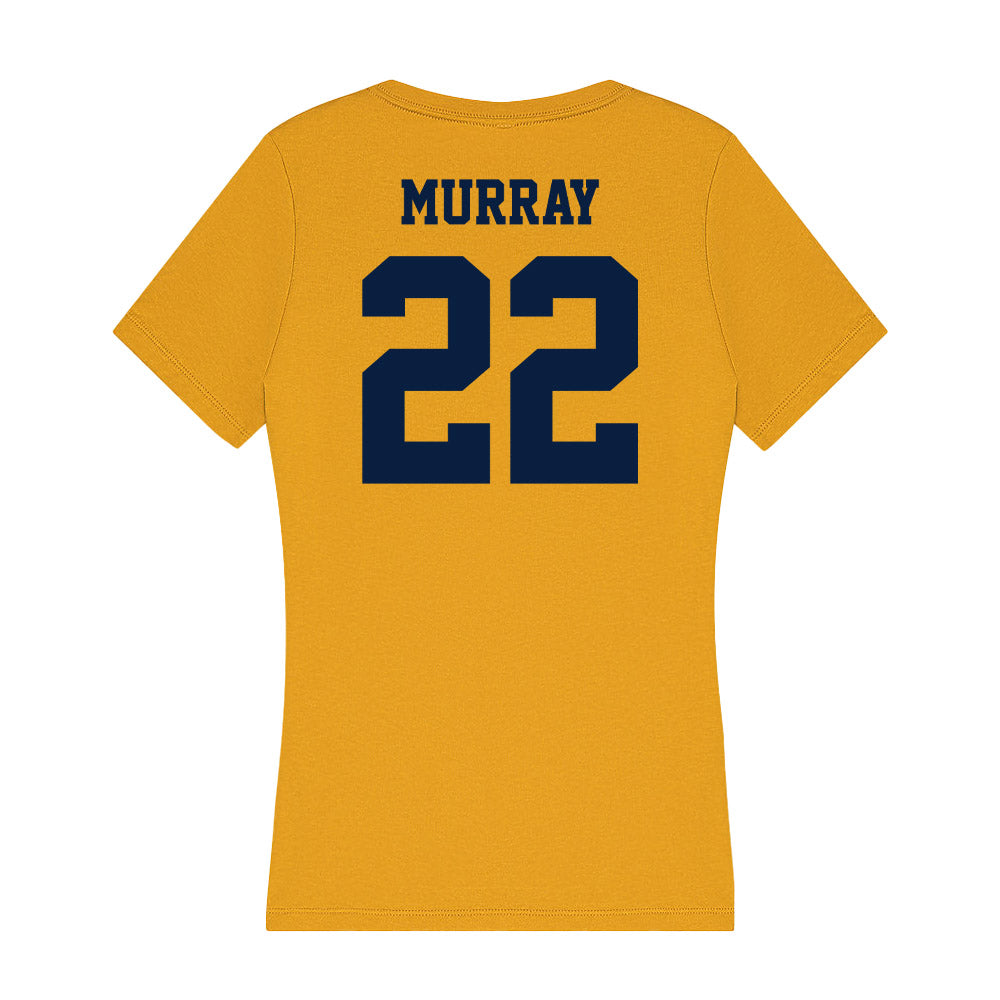 AU - NCAA Football : Tj Murray - Women's V-Neck T-Shirt-1