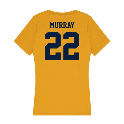 AU - NCAA Football : Tj Murray - Women's V-Neck T-Shirt-1
