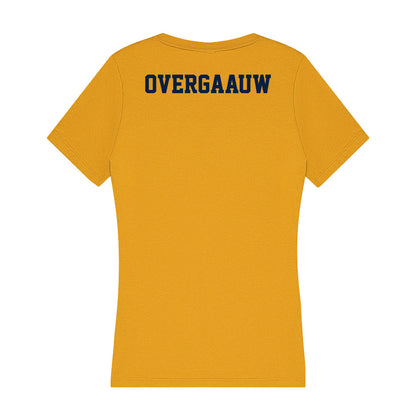 AU - NCAA Women's Cross Country : Ashley Overgaauw - Women's V-Neck T-Shirt-1