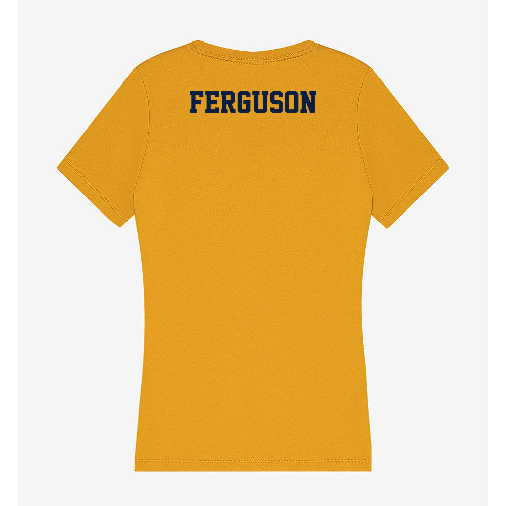 AU - NCAA Acrobatics & Tumbling : MacKenzie Ferguson - Women's V-Neck T-Shirt-1