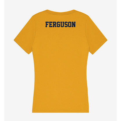 AU - NCAA Acrobatics & Tumbling : MacKenzie Ferguson - Women's V-Neck T-Shirt-1