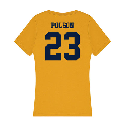 AU - NCAA Football : Ty Polson - Women's V-Neck T-Shirt-1