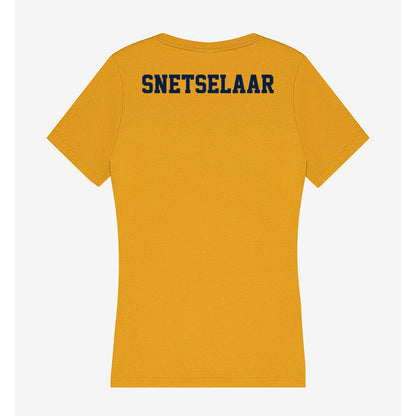 AU - NCAA Men's Swimming & Diving : Brady Snetselaar - Women's V-Neck T-Shirt-1