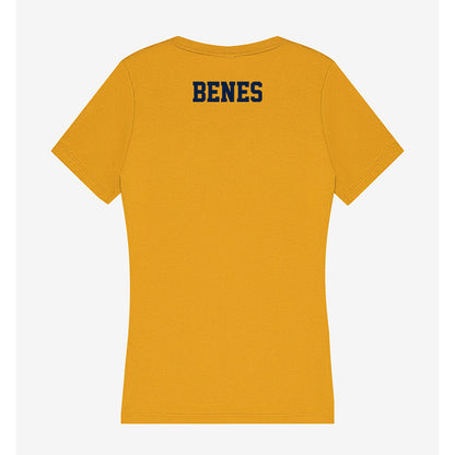 AU - NCAA Women's Cross Country : Lillie Benes - Women's V-Neck T-Shirt-1