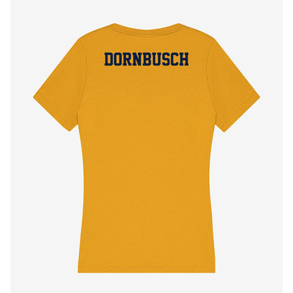 AU - NCAA Men's Tennis : Henry Dornbusch - Women's V-Neck T-Shirt-1