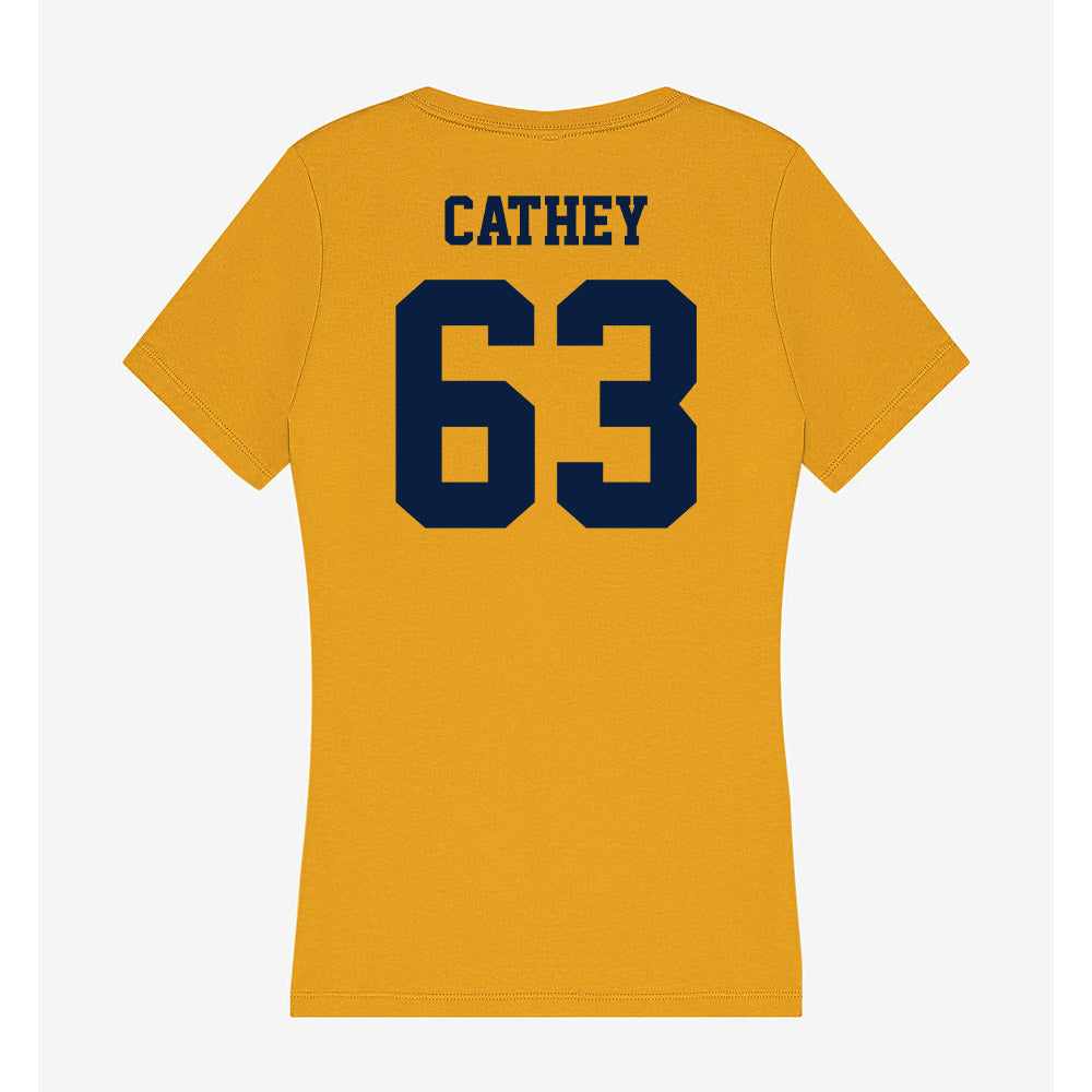 AU - NCAA Football : Jayden Cathey - Women's V-Neck T-Shirt-1