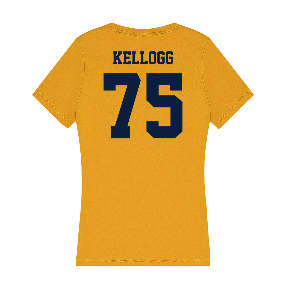 AU - NCAA Football : Preston Kellogg - Women's V-Neck T-Shirt-1